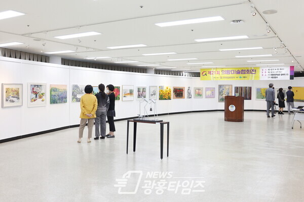 제21회 의왕미술협회 회원展’개최(사진제공=의왕시)