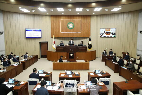  의왕시의회, 제283회 임시회(사진제공=의왕시의회)