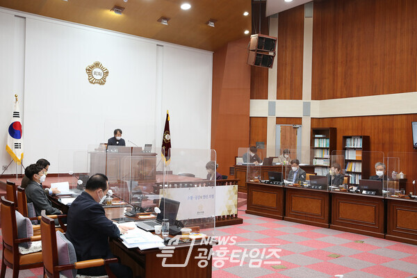 군포시의회 제259회 조례특위 현장(제공=군포시의회)