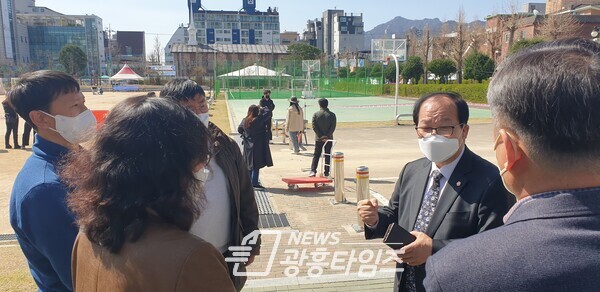 유근식 의원, 2022년 경기도 기능경기대회 참관(제공=유근식 의원실)