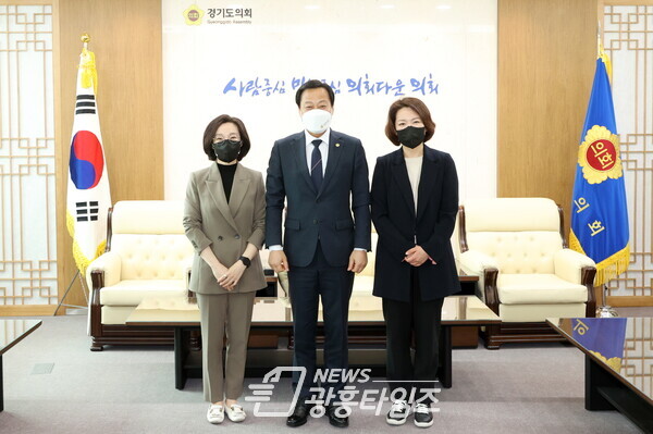 장현국 의장, 14일 경기도사회복지관협회 관계자 정담회 실시 (제공=경기도의회)