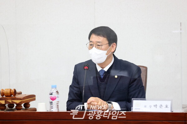 관내 사회복지관장 간담회_박춘호 의장(제공=시흥시의회)
