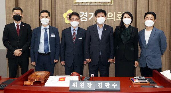 김판수 위원장, 경기도 불용소방차 지원 통해 국제 사회 역할 다해야(제공=경기도의회)