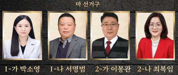 시흥시의원 마 선거구