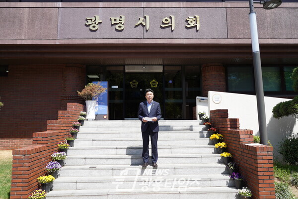 제창록 시의원, 무소속 출마 기자회견