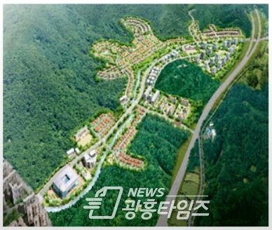 의왕시 오전동 오매기 지구 개발 조감도(제공=성제열린캠프)