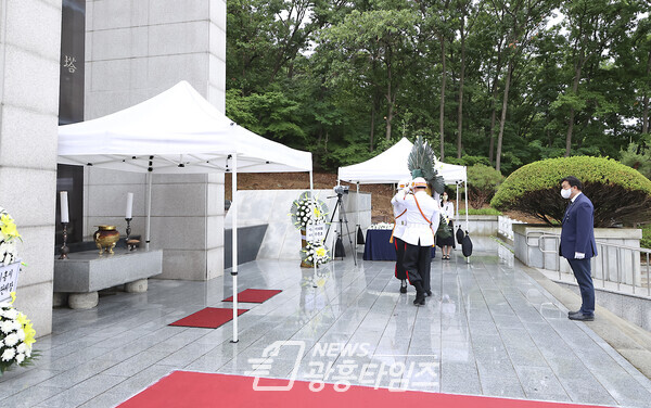 제67회 현충일 추념식(제공=시흥시)