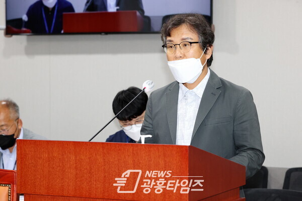 이명동 의원, 행정사무감사계획서의 변경 근거 및 절차 규정 도입을 통한 운영의 안정성 도모(제공=경기도의회)