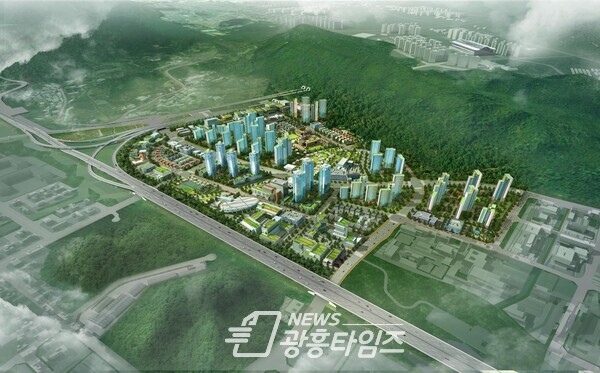 광명학온 공공주택지구 조감도(제공=경기도) 광명학온 공공주택지구 조감도(제공=경기도)