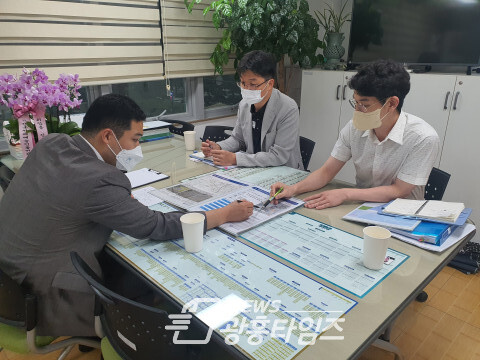 최민 의원, 광명 7·8구역, 광명·시흥테크노밸리 등 GH 관련 광명시 현안 긴급 점검 (제공=경기도의회) 최민 의원, 광명 7·8구역, 광명·시흥테크노밸리 등 GH 관련 광명시 현안 긴급 점검 (제공=경기도의회)