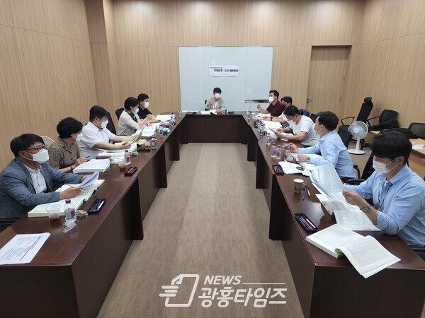예결특위 긴급점검회의(제공=경기도의회 국민의힘 대변인실) 예결특위 긴급점검회의(제공=경기도의회 국민의힘 대변인실)