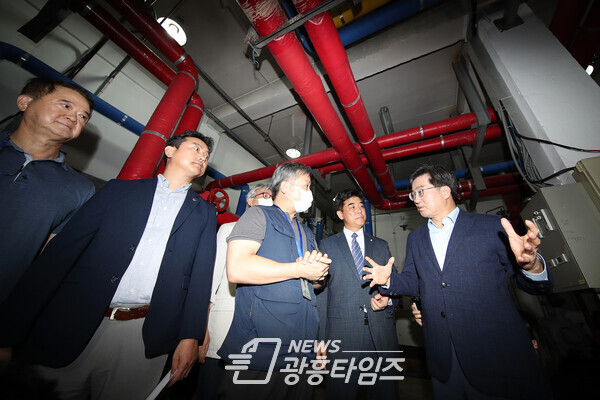 김동연 지사, 분당 1기 신도시 현장 점검(제공=경기도) 김동연 지사, 분당 1기 신도시 현장 점검(제공=경기도)