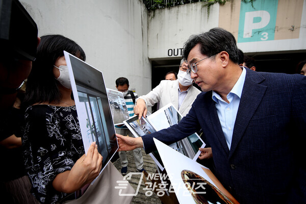 김동연 지사, 분당 1기 신도시 현장 점검(제공=경기도) 김동연 지사, 분당 1기 신도시 현장 점검(제공=경기도)