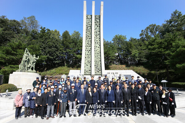  순국선열 및 호국영령 추모제(사진제공=의왕시)