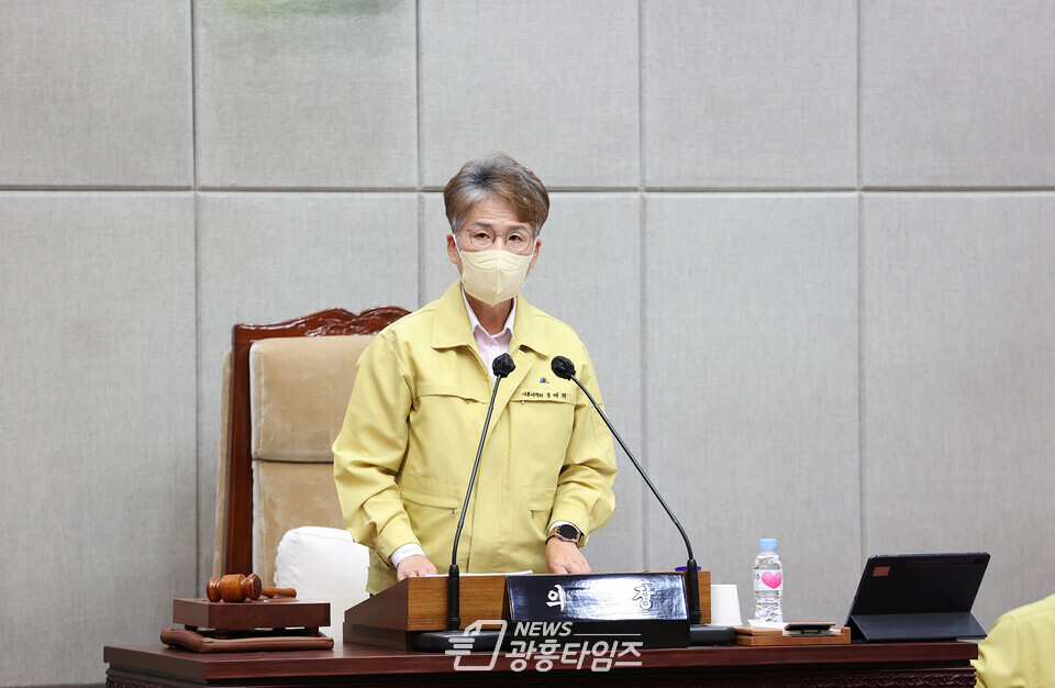 송미희 의장(사진제공=시흥시의회) 송미희 의장(사진제공=시흥시의회)
