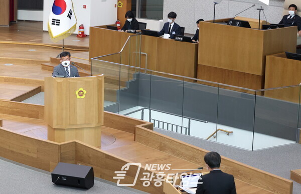 장대석 의원, IB 교육, 시흥 고교평준화, 광명시흥테크노밸리 관련 도정질문 펼쳐 (사진제공=장대석 의원실) 장대석 의원, IB 교육, 시흥 고교평준화, 광명시흥테크노밸리 관련 도정질문 펼쳐 (사진제공=장대석 의원실)