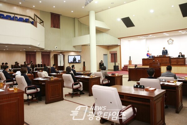 군포시의회, 제264회 임시회 개회(사진제공=군포시의회) 군포시의회, 제264회 임시회 개회(사진제공=군포시의회)