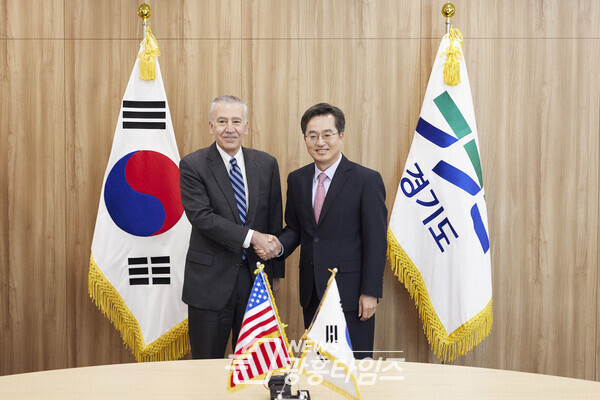 김동연 지사, 필립 골드버그 주한 미국대사 면담(사진제공=경기도) 김동연 지사, 필립 골드버그 주한 미국대사 면담(사진제공=경기도)
