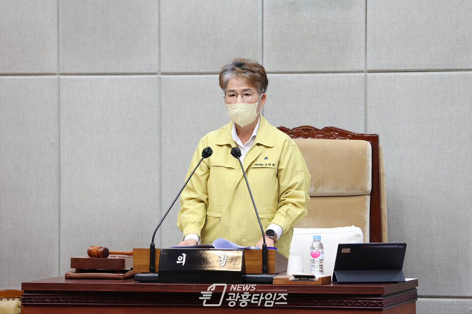 송미희 의장(사진제공=시흥시의회) 송미희 의장(사진제공=시흥시의회)