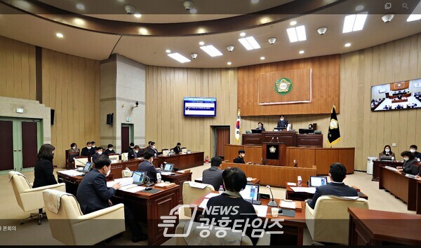 의왕시의회 본회의장(사진제공=의왕시) 의왕시의회 본회의장(사진제공=의왕시)