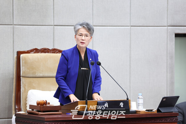 송미희 의장(사진제공=시흥시의회)