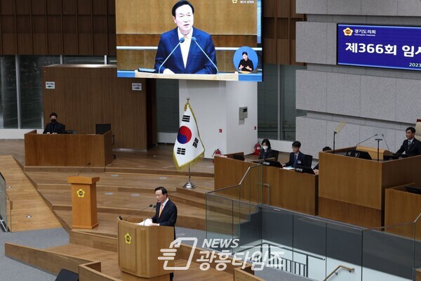 임태희 교육감 “같은 목표를 향해 도의회와 함께 나아가며 경기교육 변화 만들어야”(사진제공=경기도교육청)