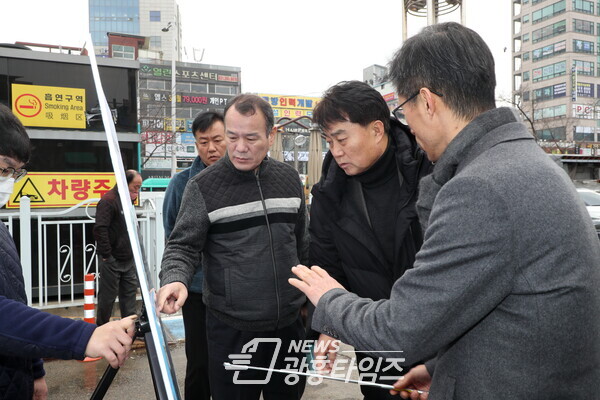  군포주요사업현장방문(사진제공=군포시)