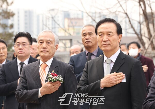 임태희 교육감“자주독립 불씨 됐던 3.1운동처럼 경기교육은 다가올 미래 준비해 나갈 것”(사진제공=경기도교육청) 임태희 교육감“자주독립 불씨 됐던 3.1운동처럼 경기교육은 다가올 미래 준비해 나갈 것”(사진제공=경기도교육청)