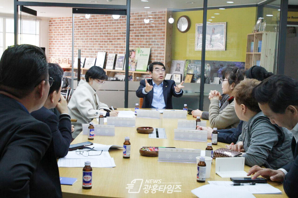 아이돌봄 간담회(사진제공=양기대 의원실)