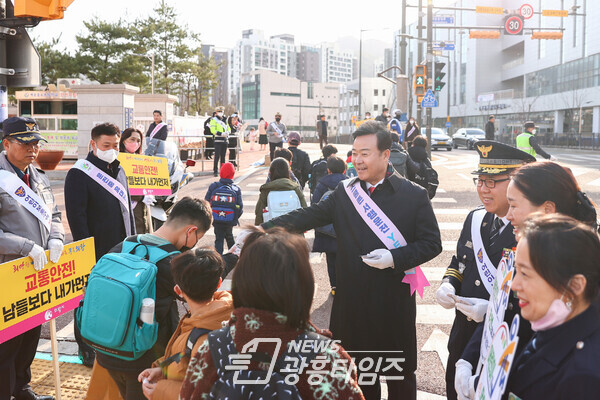  교통안전 캠페인(사진제공=의왕시)