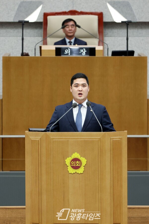 최민 의원, 지방의회의원 후원회 제도 인정을 위한 정치자금법 개정 강력 촉구 (사진제공=경기도의회)