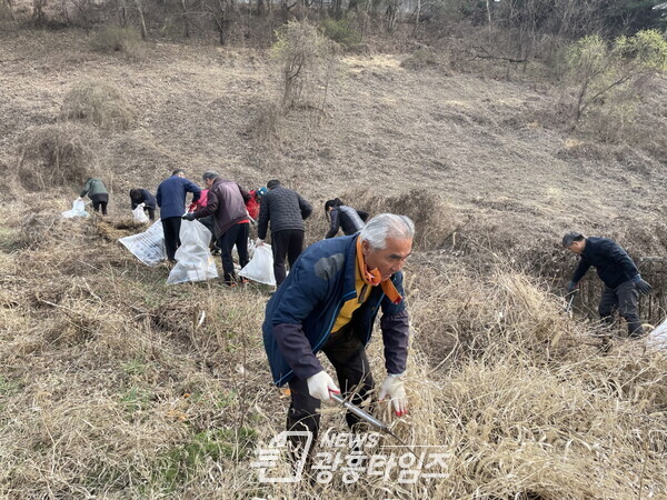  청계동 깔끔구역운영(사진제공=청계동 주민센터)