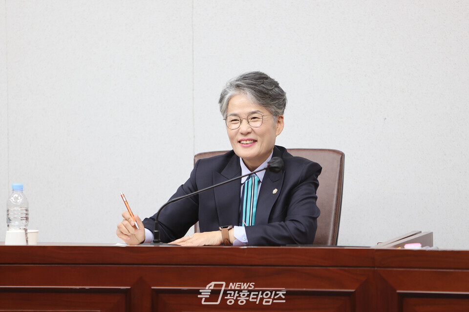 시흥시의회, 청렴교육_송미희 의장(사진제공=시흥시의회) 시흥시의회, 청렴교육_송미희 의장(사진제공=시흥시의회)