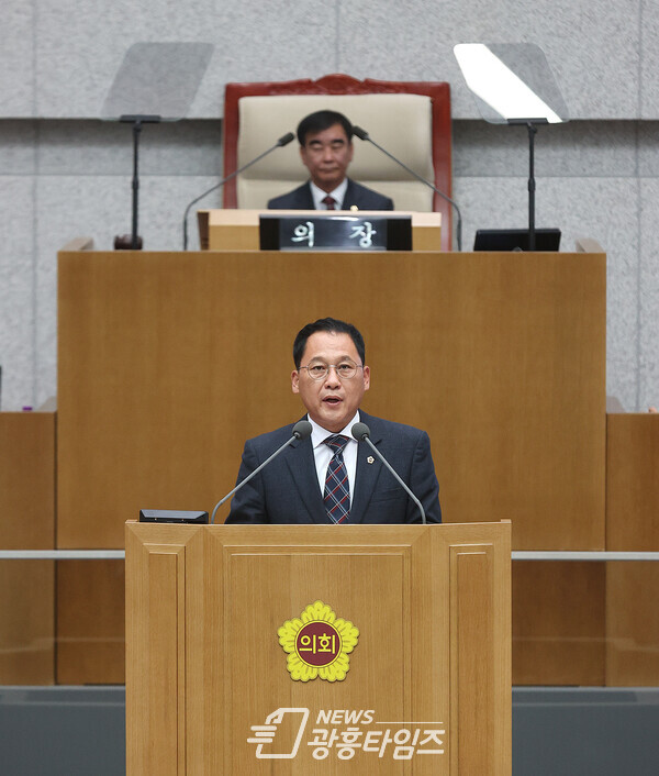 안광률 더민주당 정책위원장(시흥1), 미국의 도청 사건 강력 대응 촉구(사진제공=경기도의회) 안광률 더민주당 정책위원장(시흥1), 미국의 도청 사건 강력 대응 촉구(사진제공=경기도의회)