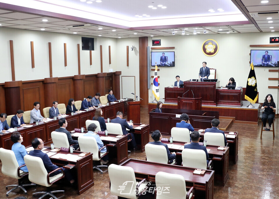 광명시의회, 제278회 제1차 정례회 개회(사진제공=광명시의회) 광명시의회, 제278회 제1차 정례회 개회(사진제공=광명시의회)