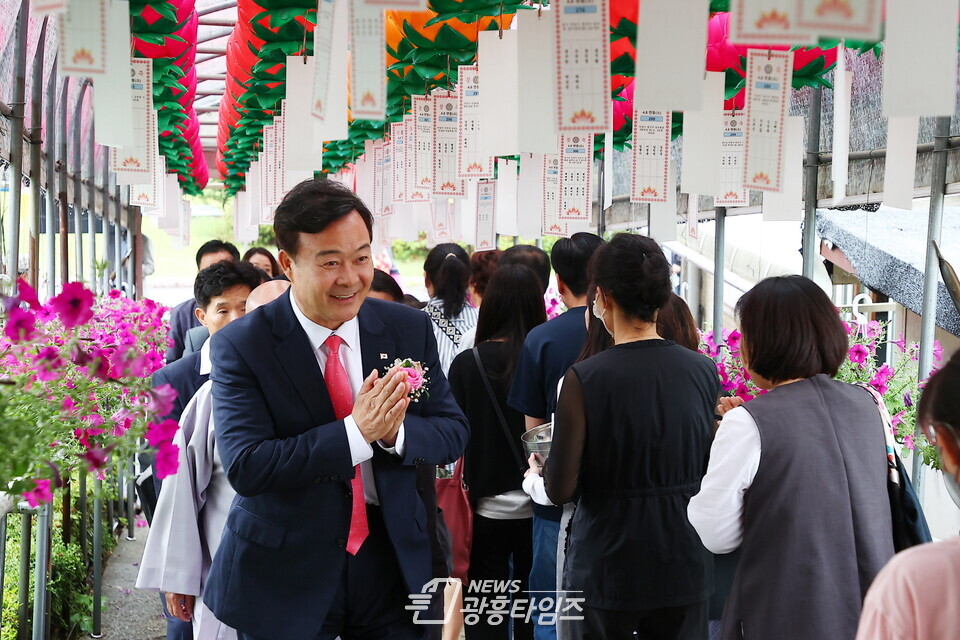 ‘부처님 오신 날’봉축법요식(사진제공=의왕시)