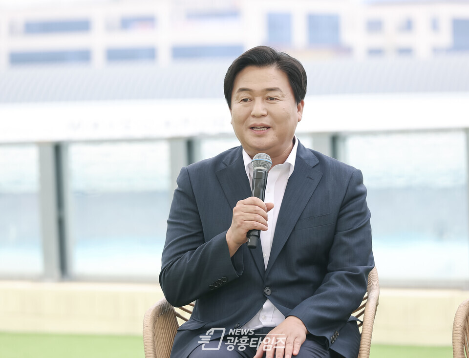 임병택 시장, 한빛방송 공감토크 출연(사진제공=시흥시) 임병택 시장, 한빛방송 공감토크 출연(사진제공=시흥시)