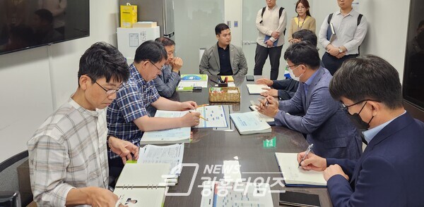 최민 의원, 광명 경륜장 스포츠문화사업 관련 정담회 개최(사진제공=경기도의회) 최민 의원, 광명 경륜장 스포츠문화사업 관련 정담회 개최(사진제공=경기도의회)