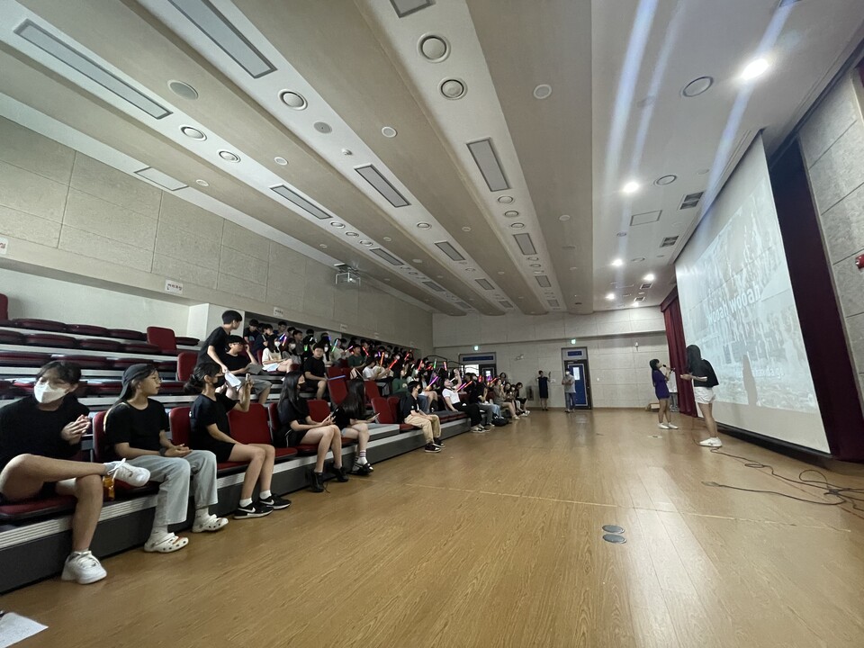 광명 빛가온초, 함께 즐기는 꿈찾기 나래마당 페스티벌(사진제공=빛가온초등학교)