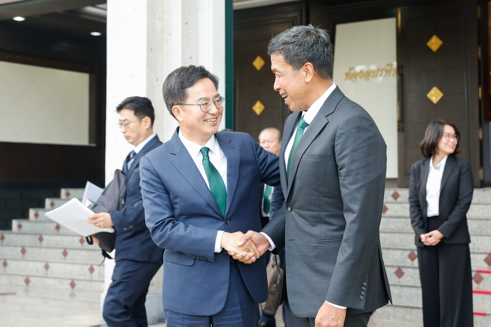 태국 방콕시장 접견(사진제공=경기도) 태국 방콕시장 접견(사진제공=경기도)