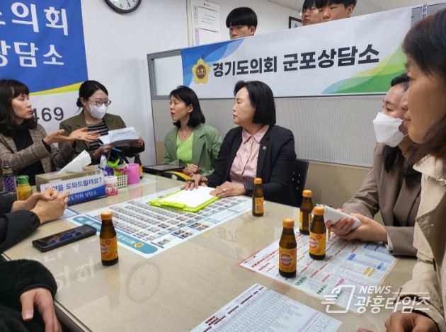 정윤경 의원, 학교사회복지사 사업 지원 관련 정담회 개최