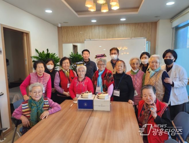 시흥시 과림동 어르신에 행복한 생일파티 선사