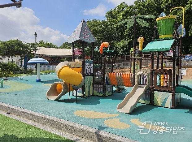 광명시, 광명시민체육관 어린이 물놀이장 7월 9일 개장