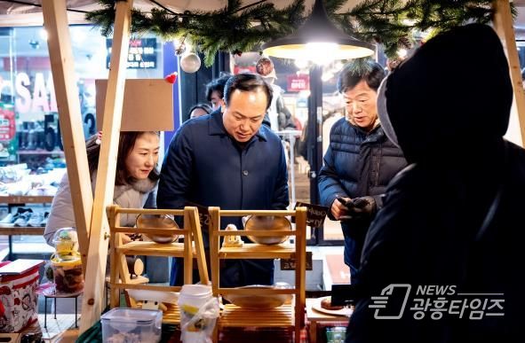 오산시, 오! 해피 산타마켓 기간 소상공인 지원↑