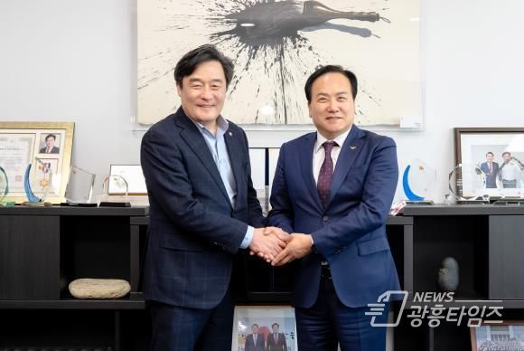 이권재 오산시장, 국회 찾아 오산세무지서 신설 협조 건의
