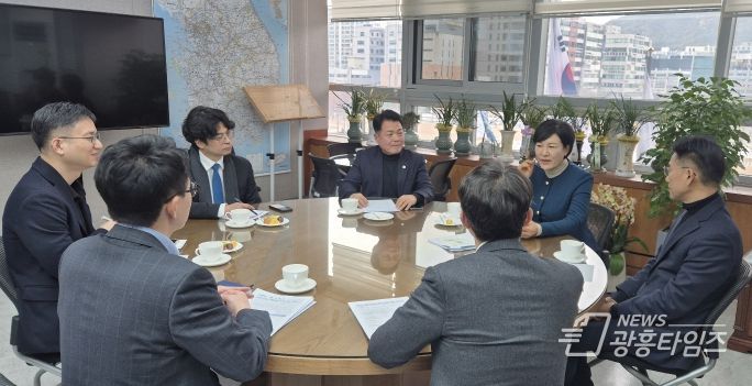 경기도의회 더불어민주당 소통협력부대표단 찾아가는 경기도북부청사 차담회 진행