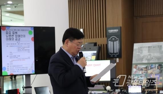 경기도의회 이선구 의원, 중증·중복 뇌병변장애인 전시회 참석...모두가 함께 살아가는 사회, 공감에서 시작