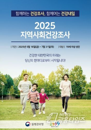 안양시, 2025년 지역사회건강조사 실시