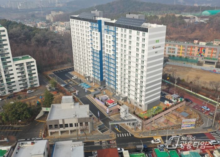 안산선부 행복주택 전경.(사진=안산도시공사 제공)