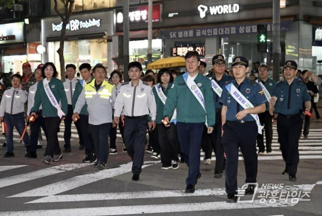 안산시, 한대앞역 일원 민·관·경 합동 순찰… 시민안전모델 가동